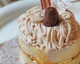 ふんわりミルキーモンブラン*ロールケーキ作り方46写真