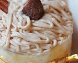 ふんわりミルキーモンブラン*ロールケーキ作り方47写真