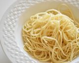 がごめ昆布きざみと納豆パスタ作り方1写真