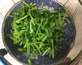 豆苗の塩ゆで作り方2写真