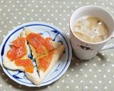 スモークサーモンのブルスケッタ作り方4写真
