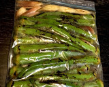 簡単☆焼きオクラと茗荷の生姜マリネ作り方3写真