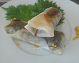 納豆とめかぶの焼き春巻き作り方3写真