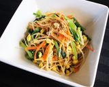 茹でるだけ！豆もやしと小松菜のナムル作り方5写真