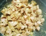♡余り物のお肉で！リメイク！チャーハン♡作り方2写真