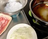 簡単！玉ねぎ、しらたき、豚バラで肉豆腐！作り方9写真