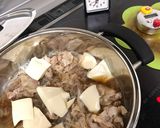 簡単！玉ねぎ、しらたき、豚バラで肉豆腐！作り方15写真