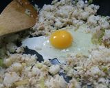 ネギしょうがチャーハン。作り方4写真