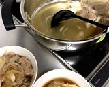 簡単！玉ねぎ、しらたき、豚バラで肉豆腐！作り方18写真