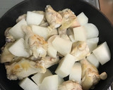 手羽と大根たまごのカレーの炒め煮作り方4写真