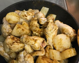 手羽と大根たまごのカレーの炒め煮作り方5写真