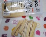 北の大豆 きぬ練りおあげ＆豚肉の炒めもの作り方1写真