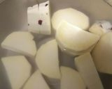 さつまいもの豆乳ぽかぽかポタージュ作り方1写真