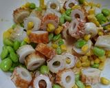 ちくわと枝豆コーンのマヨあえ作り方4写真
