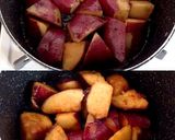 れぽ157♡さつまいも煮物・甘辛煮♡人気作り方2写真