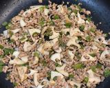 生姜たっぷり☆れんこんとひき肉のそぼろ丼作り方4写真