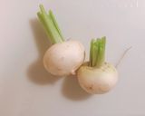 【離乳食初期】かぶペースト作り方1写真