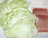 ドレッシングで野菜炒め♪簡単豚肉キャベツ作り方1写真