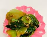 青梗菜だけ笑オイスター炒めお弁当の隙間に作り方2写真