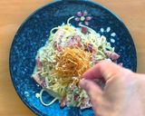 パリパリえのきのクリームパスタ作り方7写真