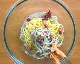 パリパリえのきのクリームパスタ作り方6写真