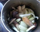 ポルチーニのチキン フリカッセ作り方4写真