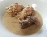 ポルチーニのチキン フリカッセ作り方7写真