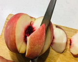 皮ごと食べましょ♡桃の美しい切り方♡作り方10写真