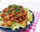 豚小間肉のおかずサラダ作り方5写真