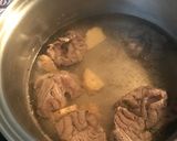 大根と牛肉の煮込み作り方1写真