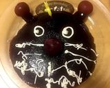 バイキンマンのゼリーケーキ作り方5写真