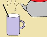 レンジde香ばし焙じ茶ラテ餅作り方3写真