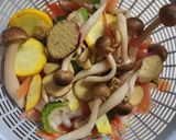 栄養価up↑天日干し野菜満載ごはん作り方1写真