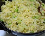 レタスと卵のお一人炒飯作り方5写真