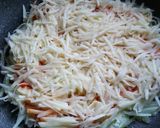 千切りじゃがいものピザ風焼き！作り方3写真