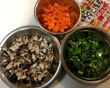 さば味噌煮缶と野菜とお豆のトマトスープ作り方2写真