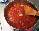 さば味噌煮缶と野菜とお豆のトマトスープ作り方6写真