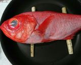 簡単フライパンで出きる金目鯛煮付け作り方2写真