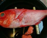 簡単フライパンで出きる金目鯛煮付け作り方3写真