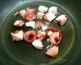 プチおかず♥タコとブロッコリーわさびマヨ作り方3写真