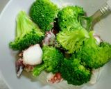 プチおかず♥タコとブロッコリーわさびマヨ作り方7写真