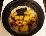 子ども達に好評!さつまいもご飯作り方5写真
