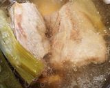 塩豚　蒸してジューシー～薬味ソースがけ作り方5写真