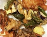 たこ焼き粉を使って天ぷら作り方2写真