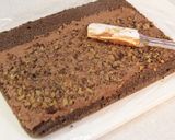 こだわりのチョコモンブラン*ロールケーキ作り方34写真