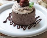 こだわりのチョコモンブラン*ロールケーキ作り方56写真