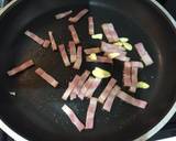 麺つゆ de 我が家のカルボナーラ♪作り方4写真