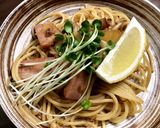 しめじとベーコンの和風パスタ作り方4写真
