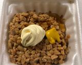 我が家の納豆トースト作り方1写真