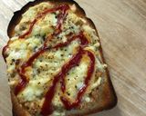 我が家の納豆トースト作り方4写真